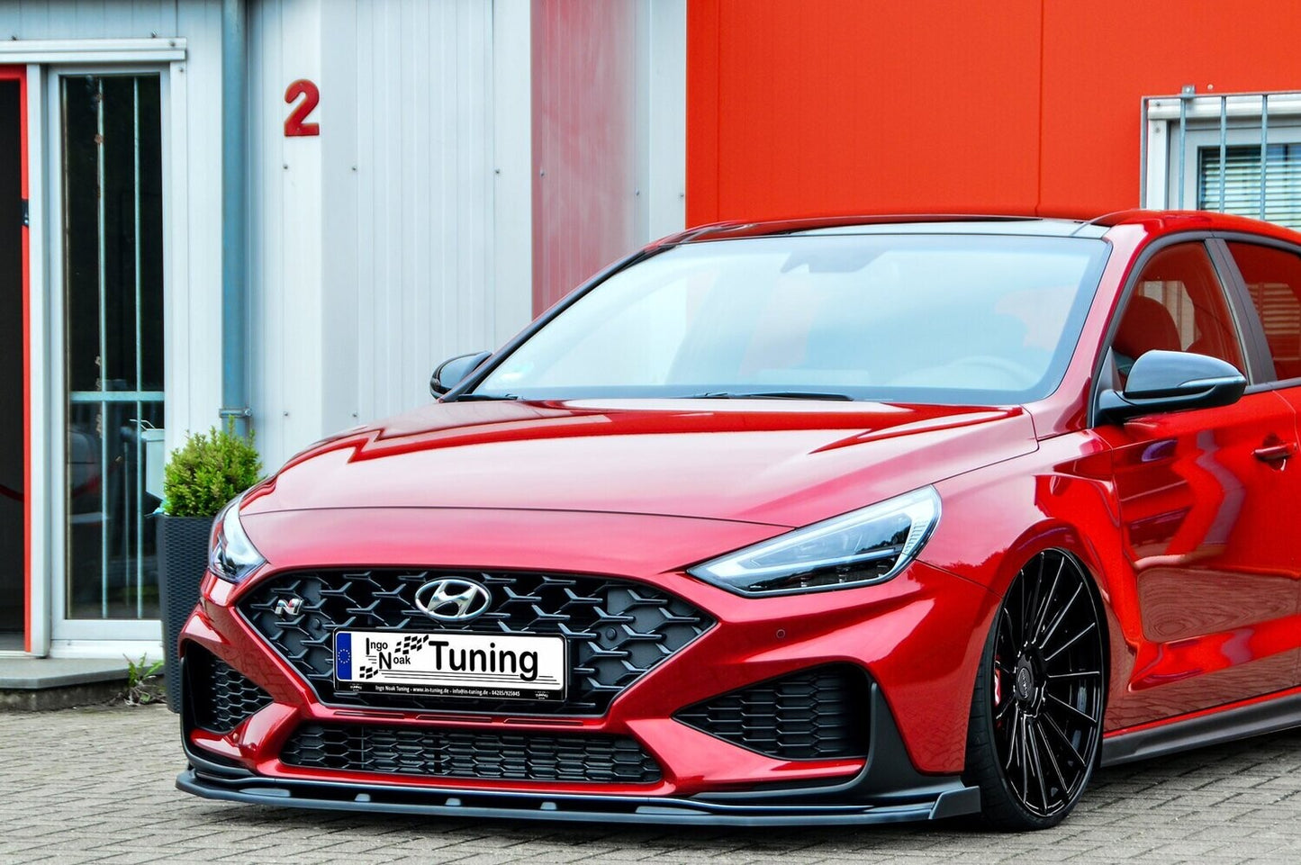 Ingo Noak Tuning Cup Frontspoilerlippe i30 N Facelift (21-)/i30 N Performance Facelift (21-) | mit/ohne Wing