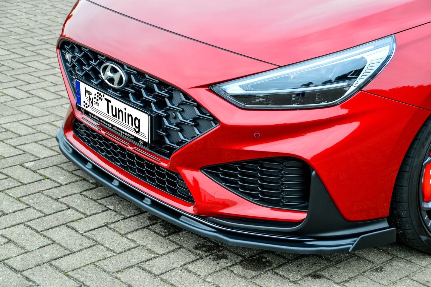 Ingo Noak Tuning Cup Frontspoilerlippe i30 N Facelift (21-)/i30 N Performance Facelift (21-) | mit/ohne Wing