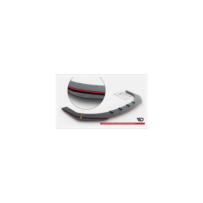 Street Pro Cup Spoilerlippe Front Ansatz für Hyundai I20 N Mk3