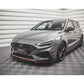 Cup Spoilerlippe Front Ansatz +Flaps für V.1 Hyundai I30 N Hatchback/Fastback Mk3 Facelift