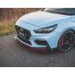 Cup Spoilerlippe Front Ansatz + Flaps V.6 für Hyundai I30 N Mk3 Hatchback/Fastback