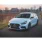 Cup Spoilerlippe Front Ansatz + Flaps V.6 für Hyundai I30 N Mk3 Hatchback/Fastback