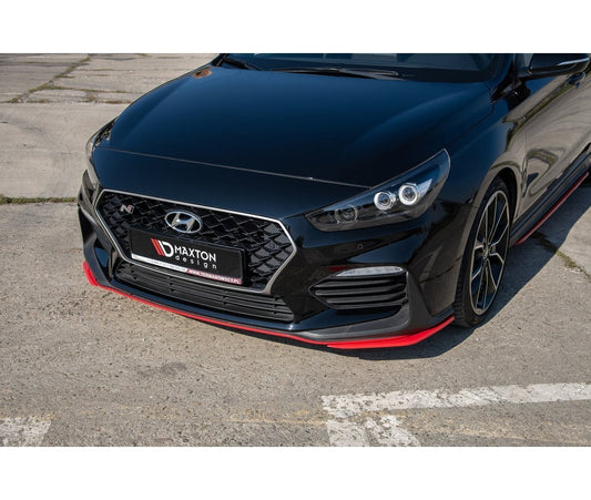 Cup Spoilerlippe Front Ansatz fürs Hyundai I30 N Mk3 Hatchback / Fastback