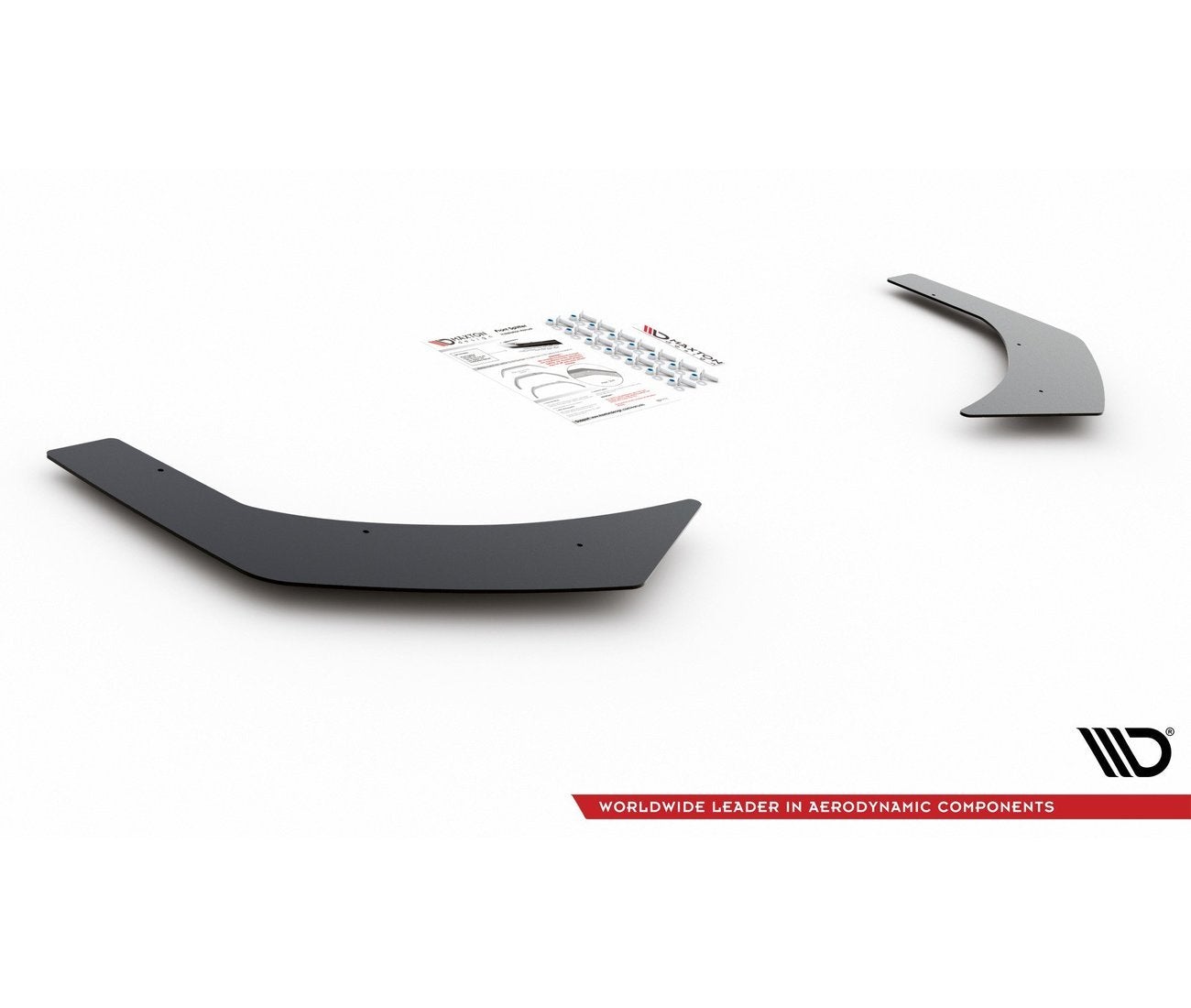 Front Stoßstangen Racing Flaps für Hyundai I30 N Mk3 Hatchback  Fastback