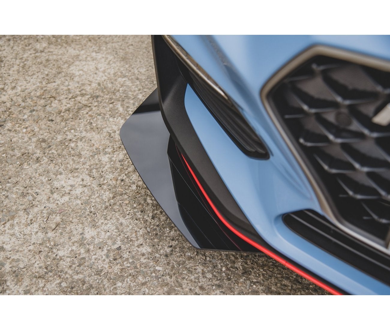 Front Stoßstangen Racing Flaps für Hyundai I30 N Mk3 Hatchback  Fastback