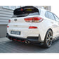 Heck Ansatz Diffusor Heckschürze für Hyundai I30 Mk3 N