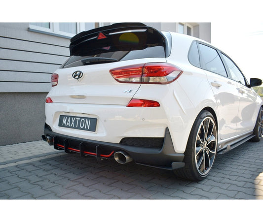 Heck Ansatz Diffusor Heckschürze für Hyundai I30 Mk3 N