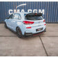 Heck Ansatz Flaps Diffusor + Flaps V.6 für Hyundai I30 N Mk3 Hatchback