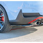 Heck Ansatz Flaps Diffusor für Hyundai I30 N Mk3 Fastback