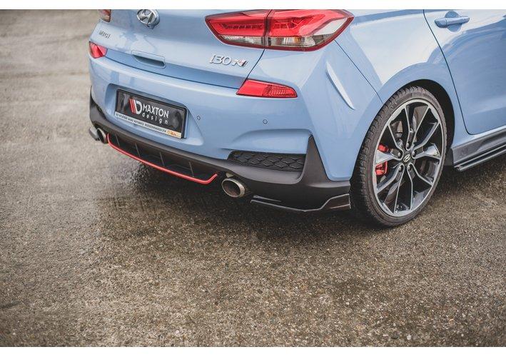 Heck Ansatz Flaps Diffusor V.3 für Hyundai I30 N Mk3 Hatchback