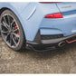 Heck Ansatz Flaps Diffusor V.3 für Hyundai I30 N Mk3 Hatchback