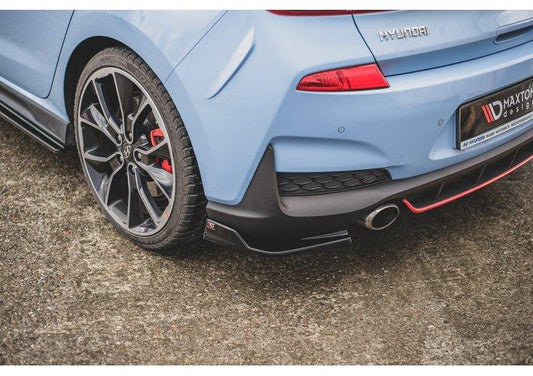 Heck Ansatz Flaps Diffusor V.3 für Hyundai I30 N Mk3 Hatchback