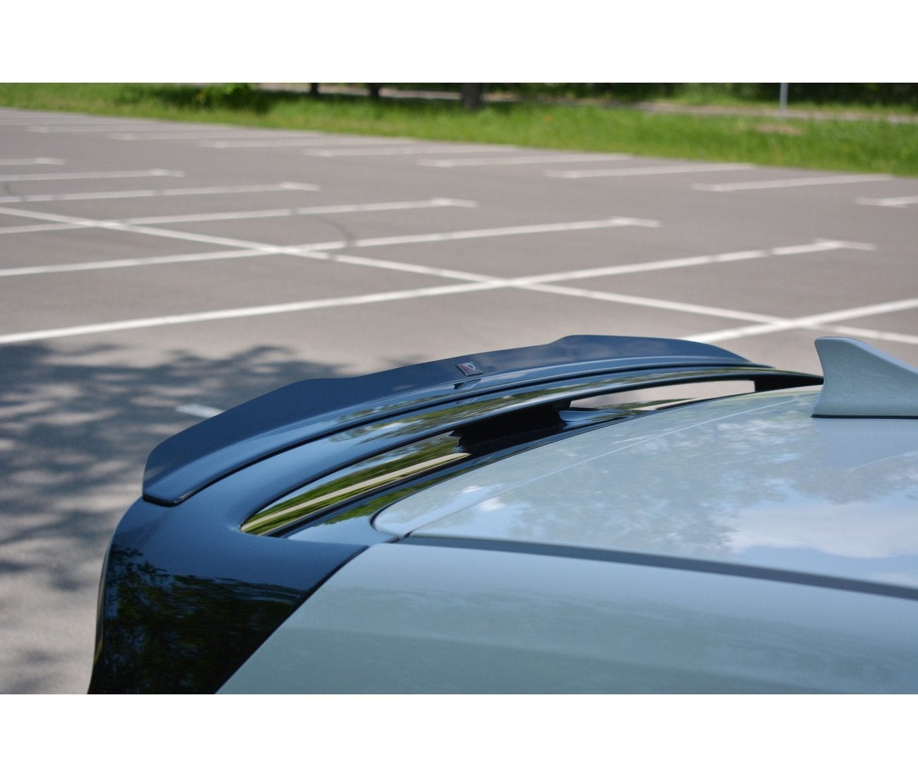 Heck Spoiler Aufsatz Abrisskante für Hyundai I30 N Mk3 Hatchback