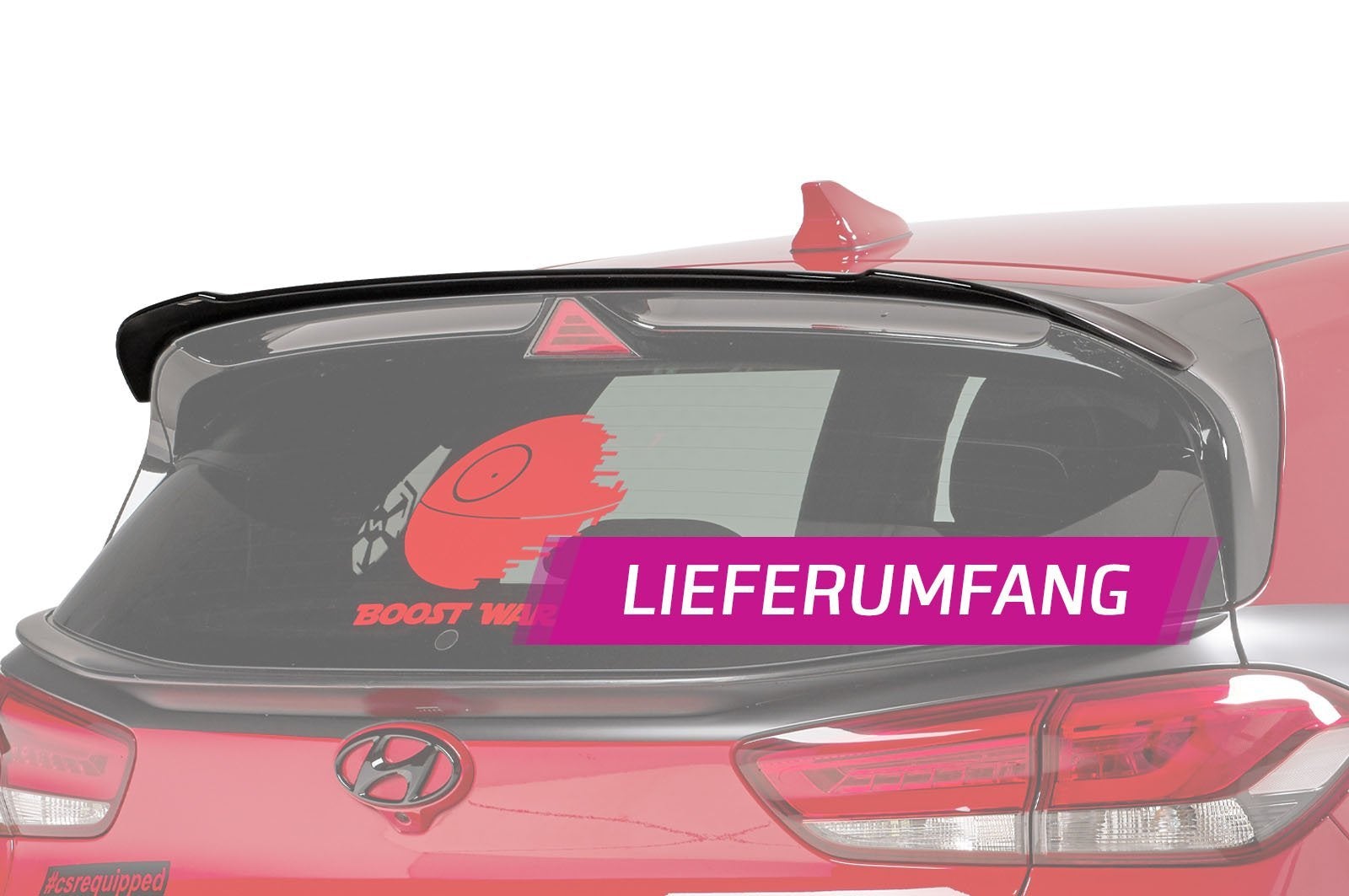 Heckflügel mit ABE für Hyundai I30 N (PD)