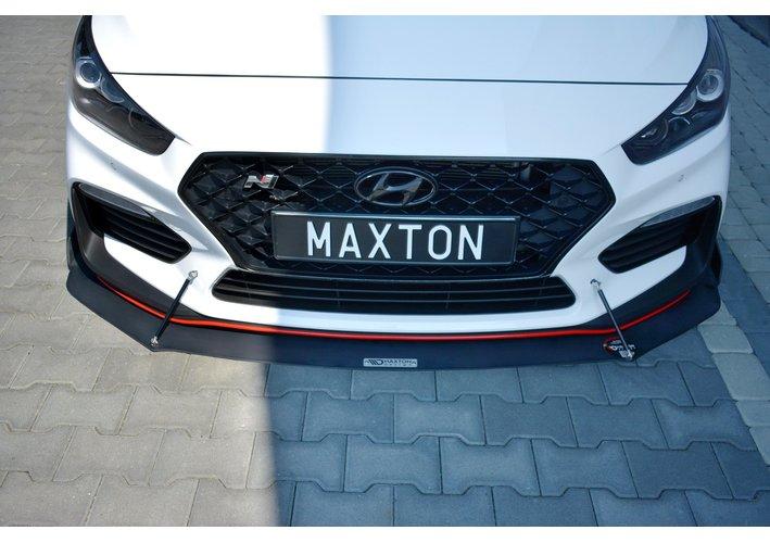 Hybrid Racing Cup Spoilerlippe Front Ansatz für HYUNDAI I30N Mk3