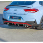 Mittlerer Cup Diffusor Heck Ansatz für Hyundai I30 N Mk3 Fastback