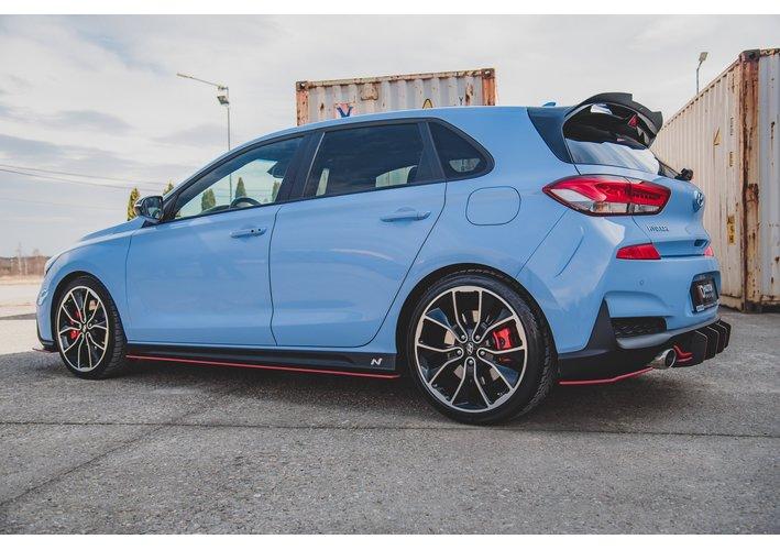 Robuste Racing Seitenschweller Ansatz Cup Leisten für Hyundai I30 N Mk3 Hatchback / Fastback