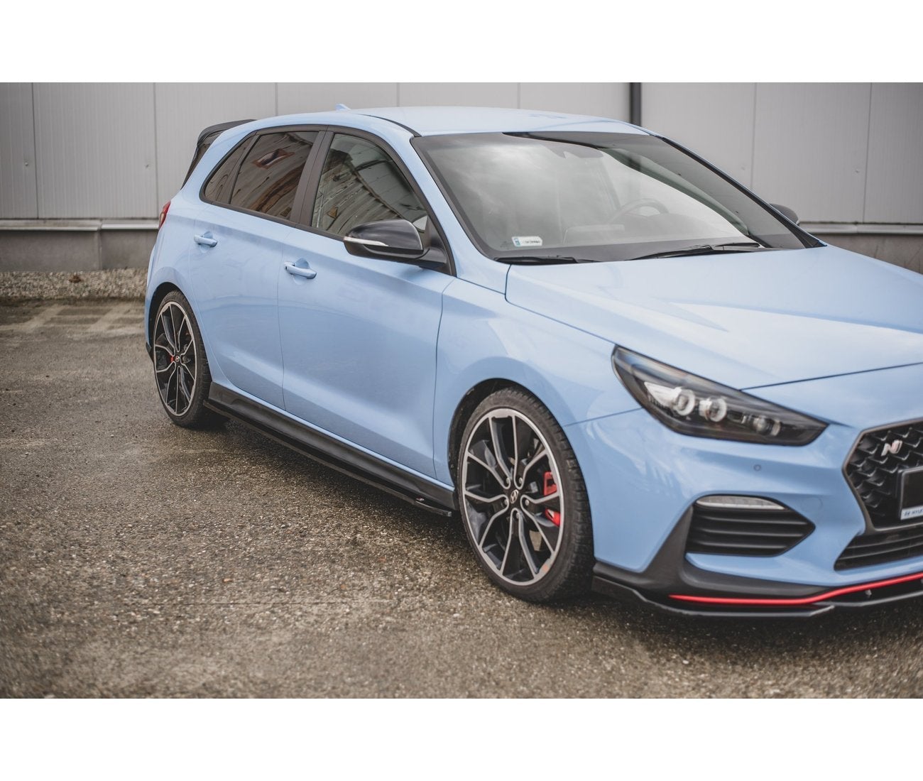 Seitenschweller Ansatz Cup Leisten V.4 für Hyundai I30 N Mk3 Hatchback/ Fastback