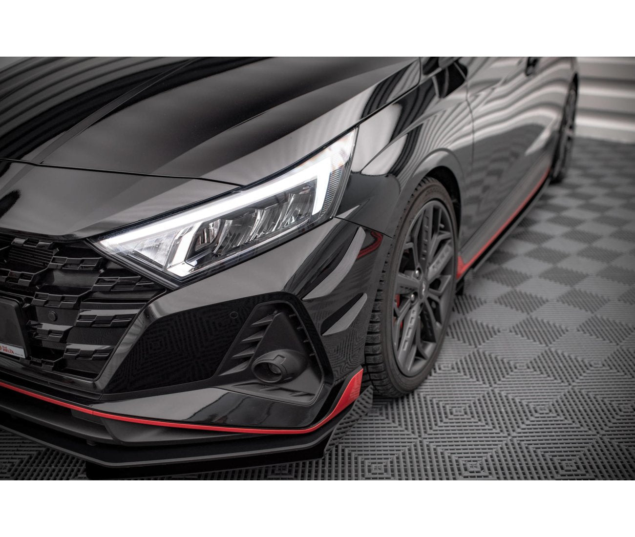 Stoßstangenflügel vorne Canards für Hyundai I20 N Mk3