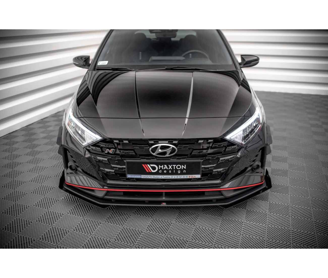 Stoßstangenflügel vorne Canards für Hyundai I20 N Mk3