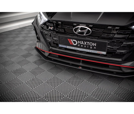 Street Pro Cup Spoilerlippe Front Ansatz für Hyundai I20 N Mk3
