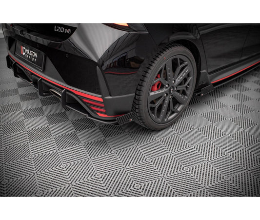 Tuning Zubehör & Teile für die i20 (BC3) / 2020 - HYUNDAI i20 - BODY  STYLING Reihe online kaufen  Swisstuning Onlineshop - Swiss Tuning  Onlineshop - HYUNDAI I20 N - MAXTON DESIGN HECK DIFFUSOR ANSATZ