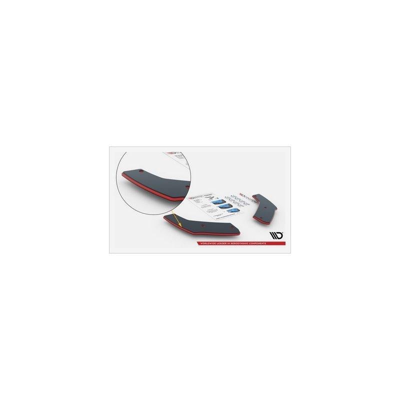 Street Pro Heck Ansatz Flaps Diffusor für Hyundai I30 N Hatchback Mk3 Facelift