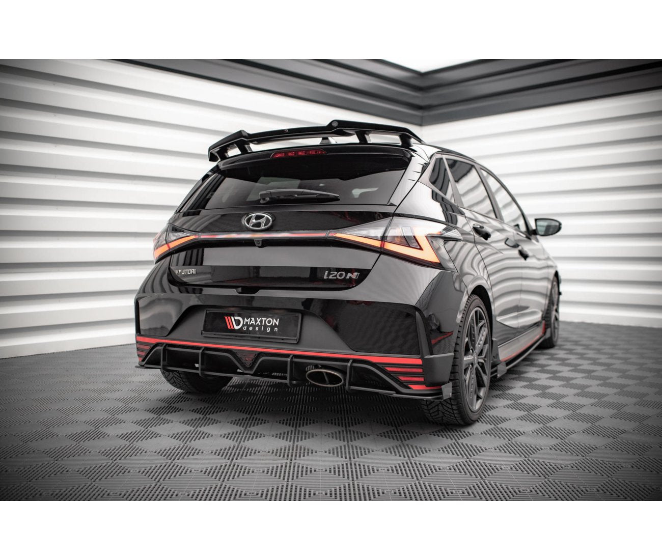 Street Pro Heckschürze für Hyundai I20 N Mk3
