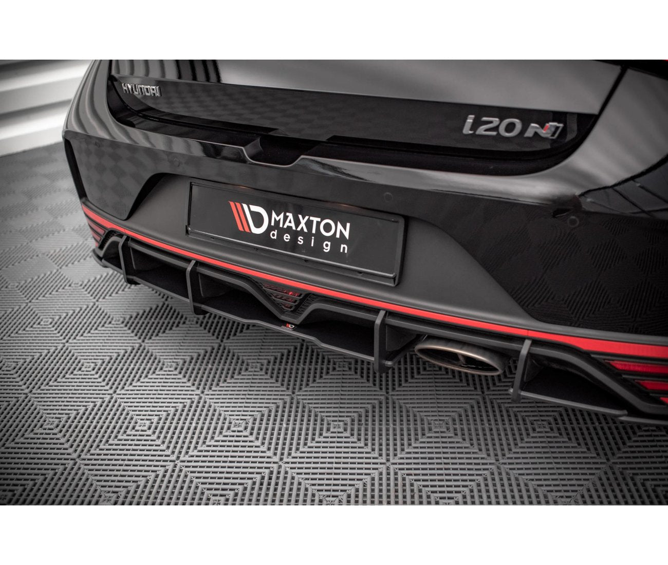 Street Pro Heckschürze für Hyundai I20 N Mk3