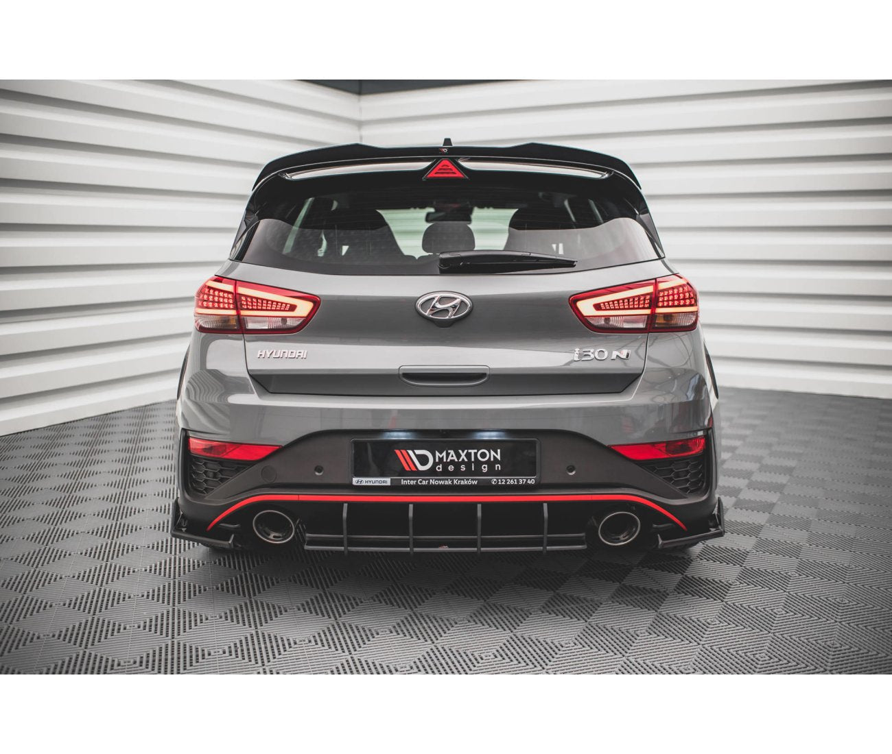 Street Pro Heckschürze für Hyundai I30 N Hatchback Mk3 Facelift