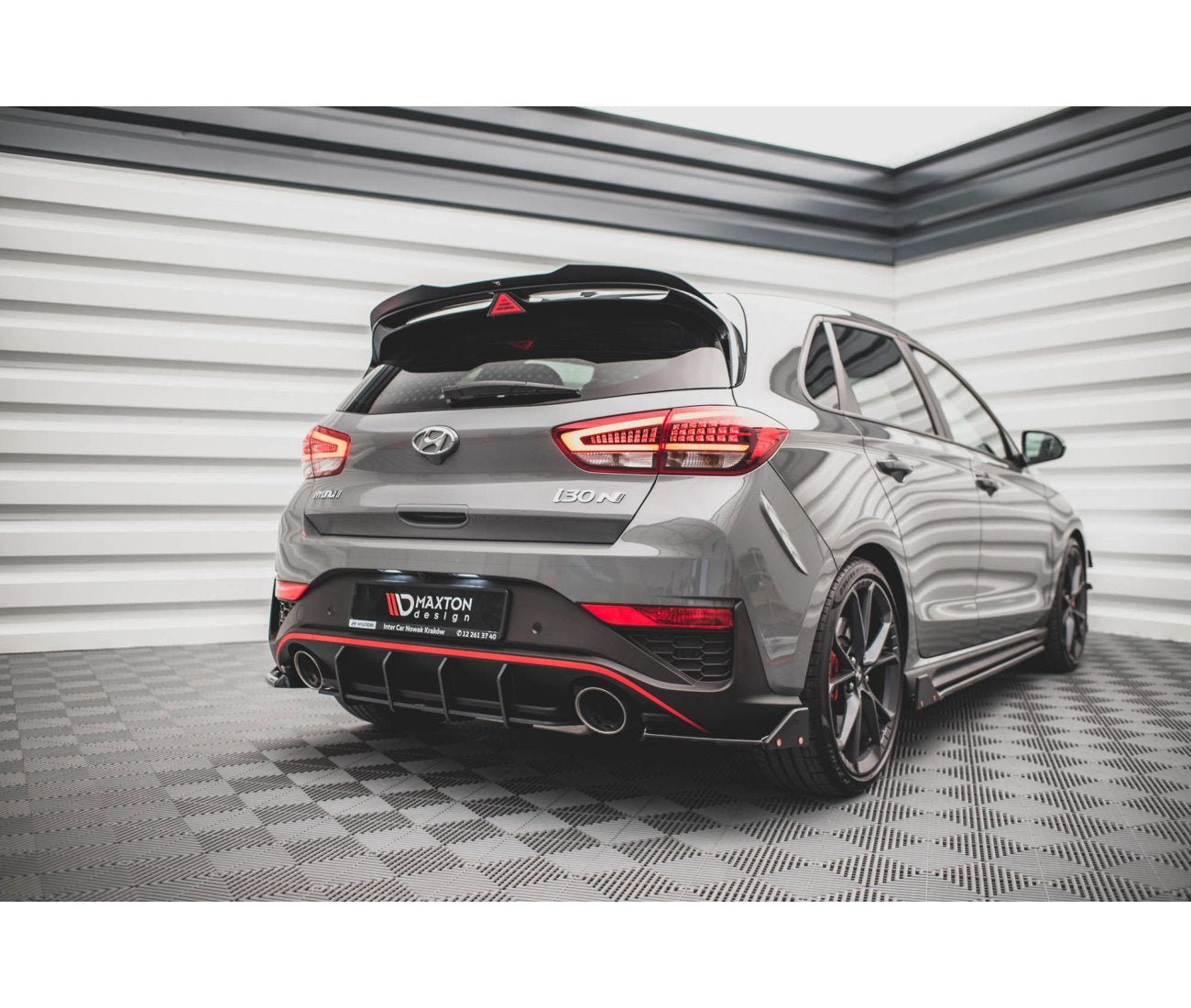 Street Pro Heckschürze für Hyundai I30 N Hatchback Mk3 Facelift