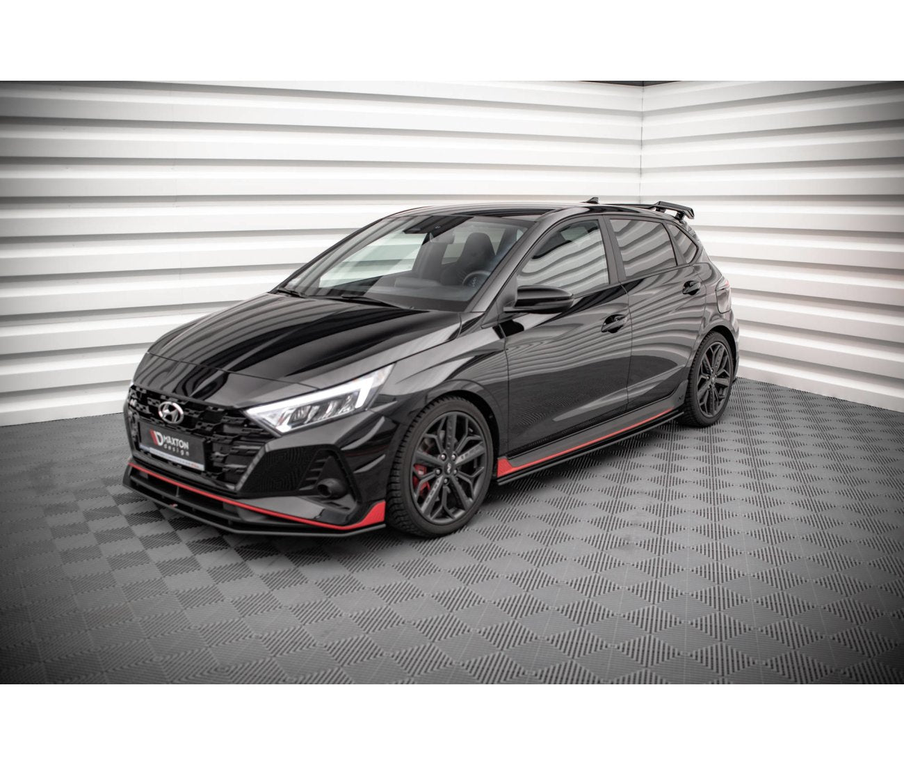 Street Pro Seitenschweller Ansatz Cup Leisten für Hyundai I20 N Mk3